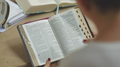 person holding white book page