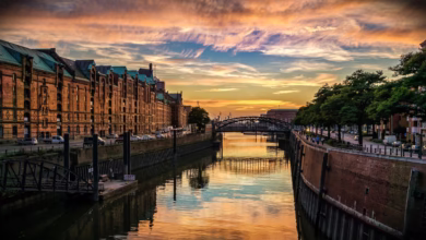 hamburg, speicherstadt, channel, houses, germany, city trip, architecture, city, waters, travel, hamburg, hamburg, germany, germany, city, city, travel, travel, travel, travel, travel