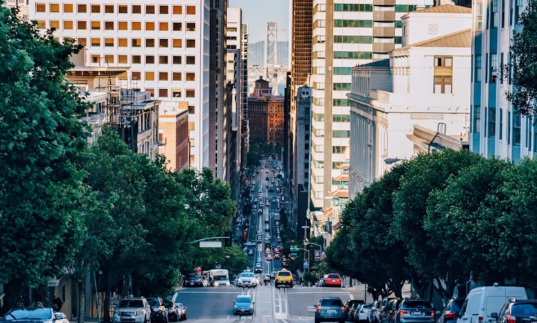 gray concrete city road during daytime