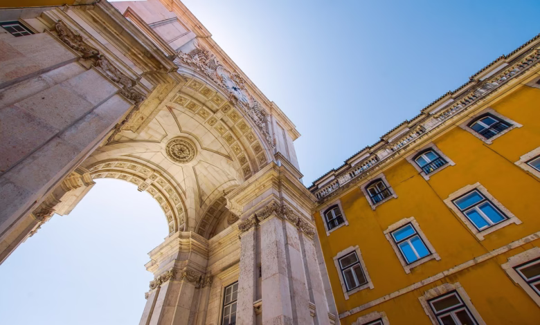 lisbon, arch, monument, portugal, tourism, landmark, city, town center, buildings, lisbon, lisbon, lisbon, portugal, portugal, portugal, portugal, portugal
