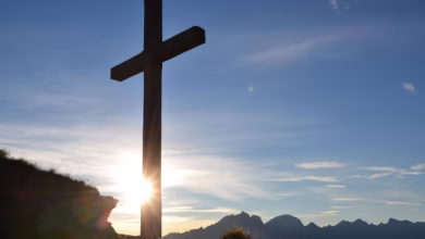 cross, grief, mountain cross, meditation, hope, to die