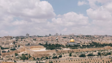 aerial photography of Israel