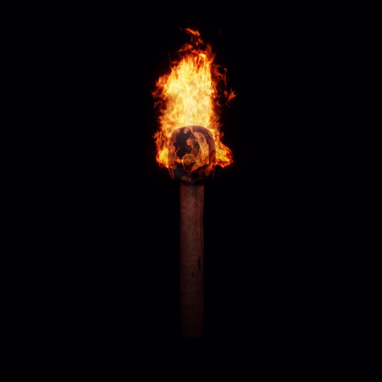 fire, torch, flame, night, light, lighting, burn, torch, torch, torch, torch, torch
