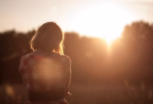 woman, nature, person, sunset, dreams, alone, lonely