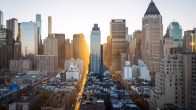 high rise buildings city scape photography