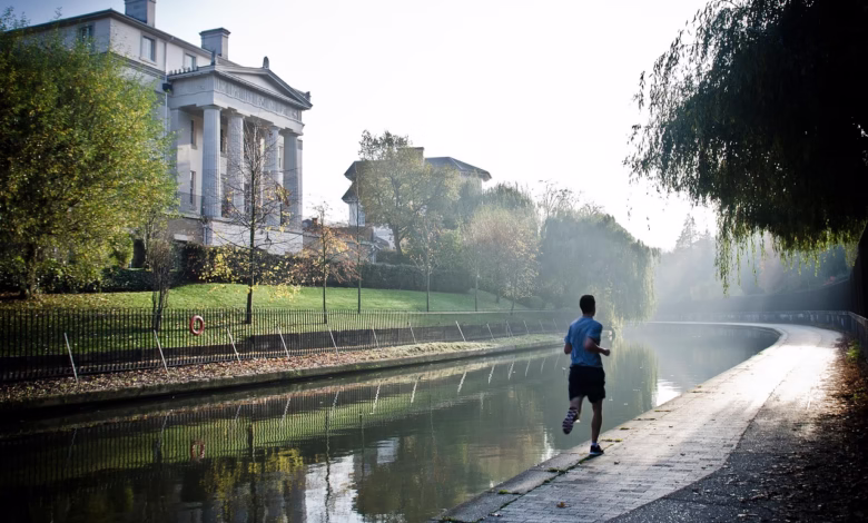man, runner, running, fitness, canal, sport, fit, workout, active, motivation, lifestyle, fog, river, water, nature, morning, london, regent's park, motivation, motivation, motivation, motivation, motivation