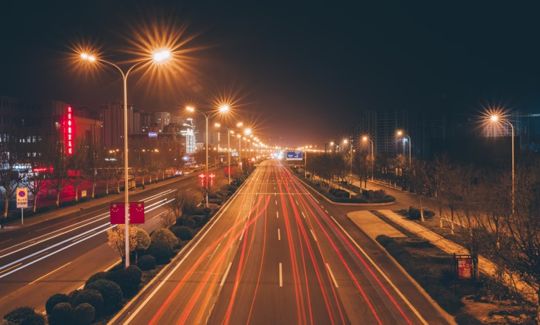 the way, night, light, car track, the way, the way, the way, the way, the way, night