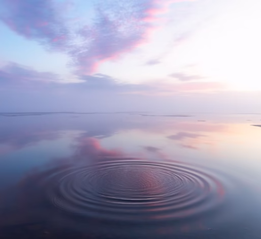 black and white round illustration