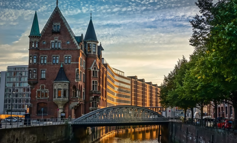 hamburg, speicherstadt, channel, houses, germany, city trip, vacations, architecture, city, waters, travel, hamburg, hamburg, germany, germany, germany, germany, germany
