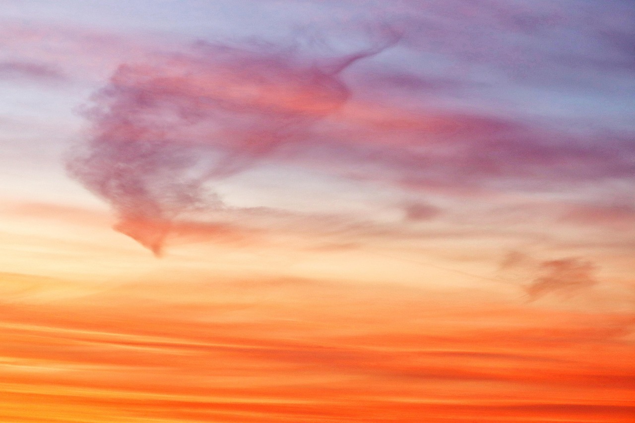 desert, nature, sunrise, fog, horizon, haze, clouds, sand