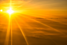 sepia photography of sunlight