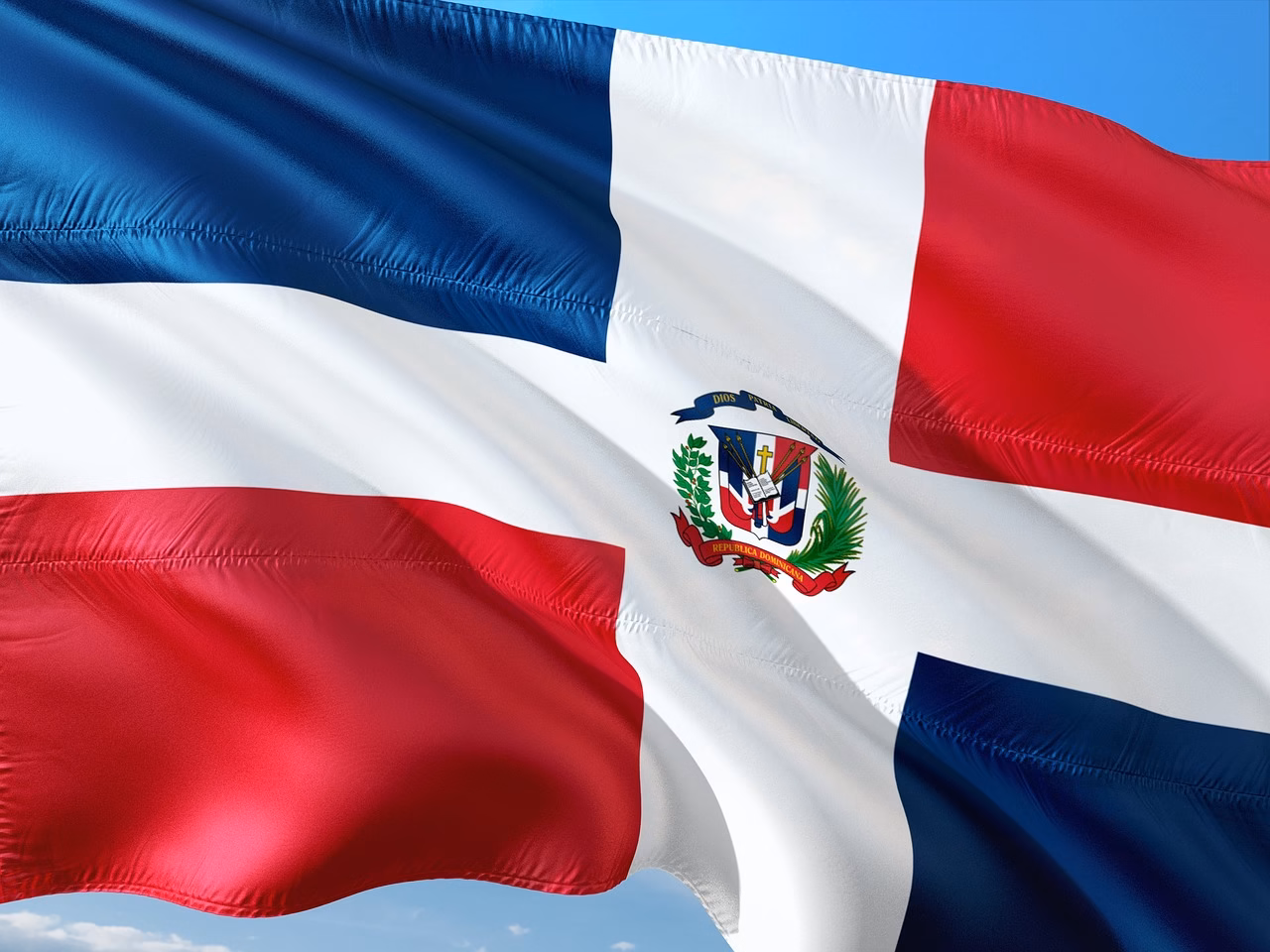 dominican-republic, flag, banner