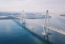 aerial photo of bridge during daytime