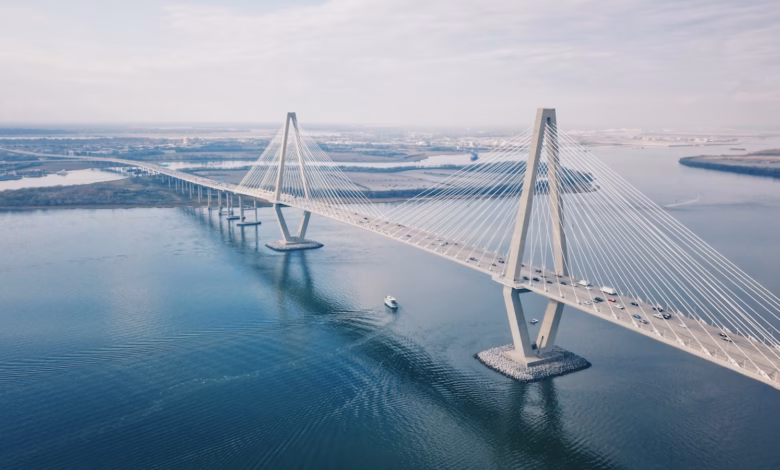 aerial photo of bridge during daytime