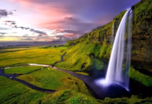 seljalandsfoss, waterfalls, iceland, falls, cliffs, water, stream, river, outdoors, scenic, panorama, fields, meadows, grasslands, landscape, nature, rural, countryside, iceland, iceland, iceland, iceland, iceland, river, river, river, landscape, nature, nature